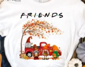 Friends Thanksgiving Gnome T-shirt