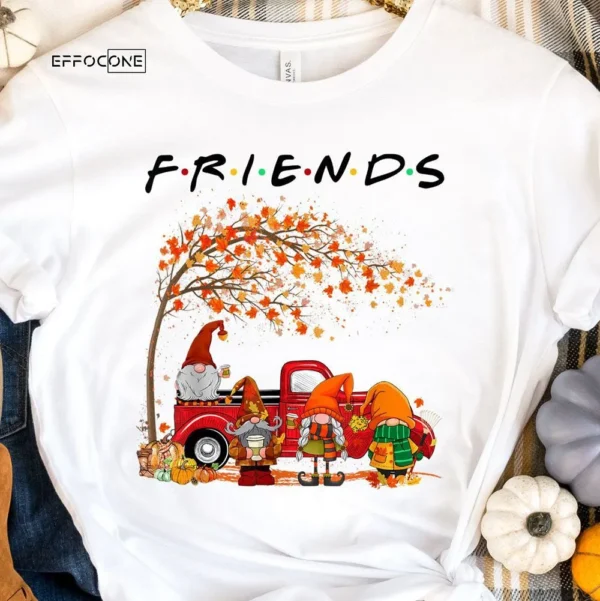 Friends Thanksgiving Gnome T-shirt