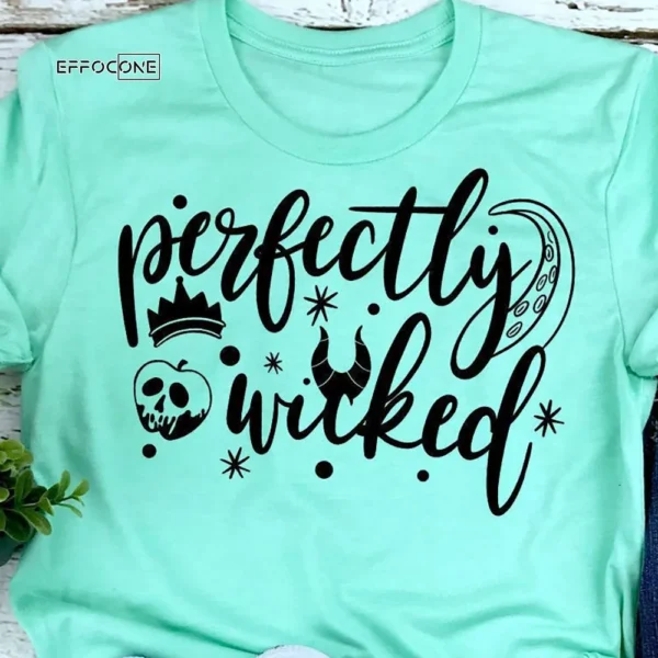 Perfectly Wicked Happy Halloween T-Shirt