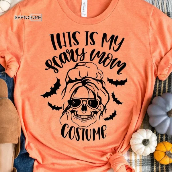 This Is My Scary Mom Halloween T-Shirt
