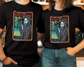 LETS WATCH SCARY Movies Halloween T-shirt