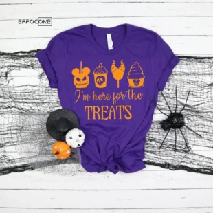 I'm Here For The Treats Halloween T-Shirt