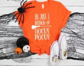 Its Just a Bunch of Hocus Pocus Funny Halloween T-Shirt
