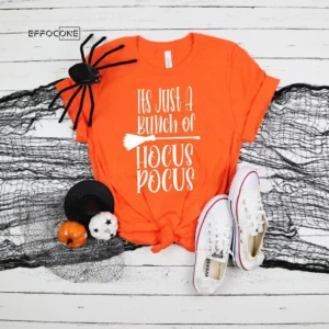 Its Just a Bunch of Hocus Pocus Funny Halloween T-Shirt