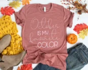 October Is My Favorite Color T-Shirt
