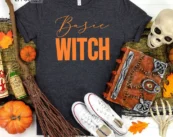 Basic Witch Halloween Party T-shirt