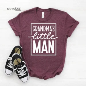 Grandma's Little Man Funny Toddler T-Shirt