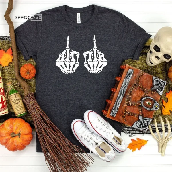 Halloween Skeleton Hands T-Shirt