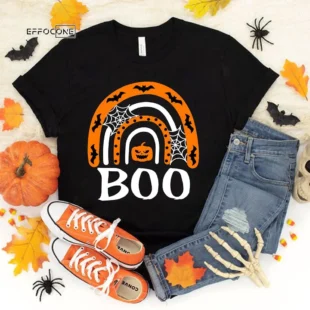 Halloween Boo Rainbow Party T-Shirt