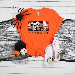 Halloween Friends Scary Movies T-Shirt