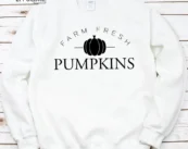 Farm Fresh Pumpkins Thankgiving T-Shirt