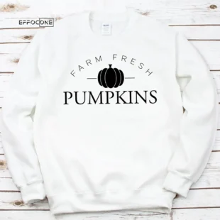 Farm Fresh Pumpkins Thankgiving T-Shirt