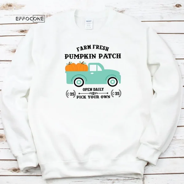 Farm Fresh Pumpkin Patch Thankgiving T-Shirt