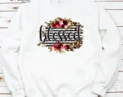 Blessed Flowers Thankgiving T-Shirt