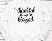 Thankful And Blessed Thankgiving T-Shirt