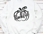 Thankful Pumpkin Thankgiving T-Shirt