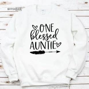 One Blessed Auntie Thankgiving T-Shirt