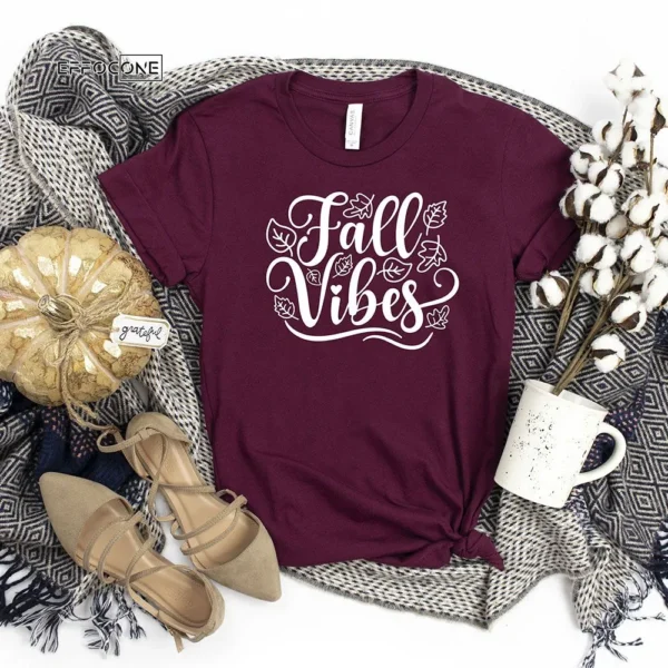 Fall Vibes Thanksgiving T-Shirt