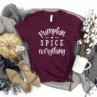 Pumpkin Spice Everything Thanksgiving T-Shirt