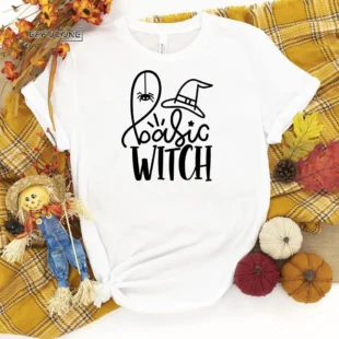 Basic Witch Funny Halloween T-shirt