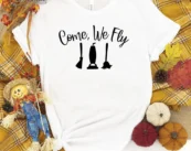 Come We Fly Sanderson Sisters Hocus Pocus T-Shirt
