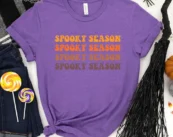 Spooky Season Fall Halloween T-Shirt