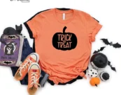 Trick Or Treat Halloween Funny T-Shirt