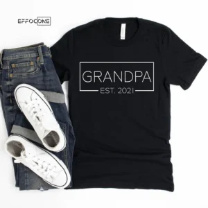 Grandpa Est. 2021 T-Shirt