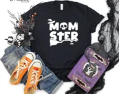 Halloween Momster Funny T-Shirt