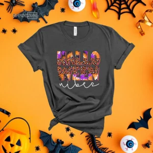 Halloween Vibes Leopard T-shirt
