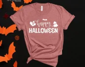 Happy Halloween Ghost Pumpkin T-Shirt