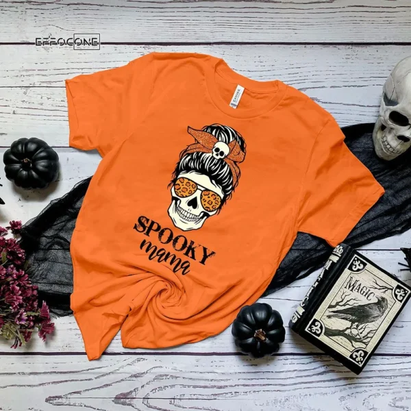 Spooky Mama Halloween T-Shirt