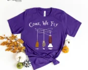 Come We Fly Halloween Sanderson Sisters Hocus T-shirt