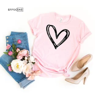 Heart Love Valentine T-Shirt