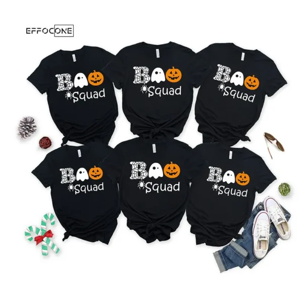 Boo Squad Family Matching T-Shirt