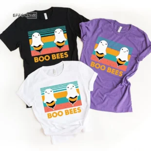 Boo Bees Funny Halloween T-Shirt