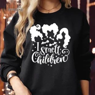 I SMELL CHILDREN Sanderson sister Halloween Sweatshirts