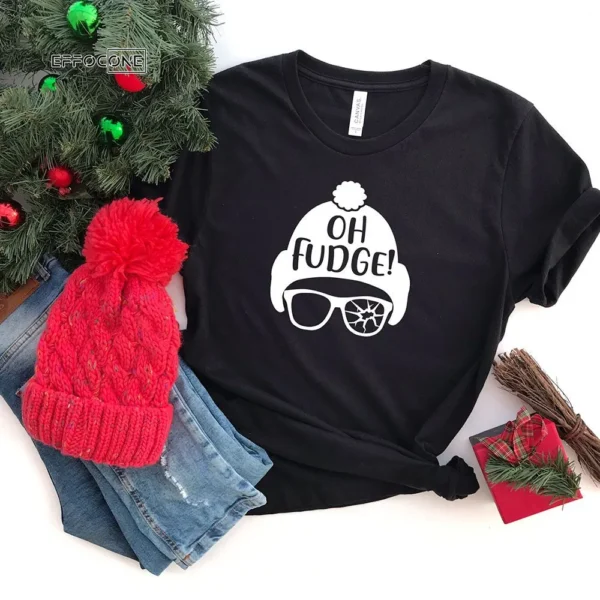 Oh Fudge Funny Christmas T-Shirt