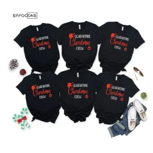 Quarantine Christmas Crew T-shirt