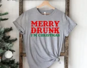 Merry Drunk I'm Christmas T-Shirt