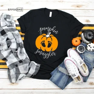 Pumpkin Smuggler Pregnancy Announcement T-Shirt