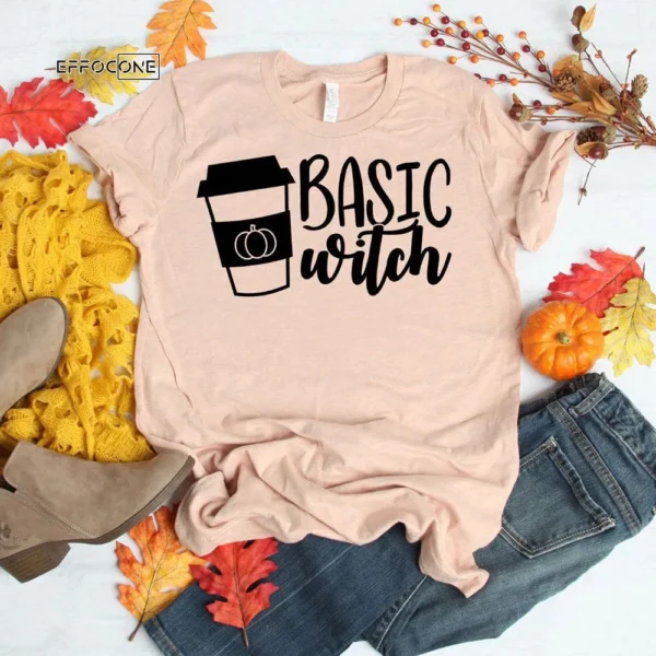 Basic Witch Happy Halloween T-Shirt
