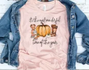 It's the Most Wonderful Time of the Year Fall Pumpkin T-shirt