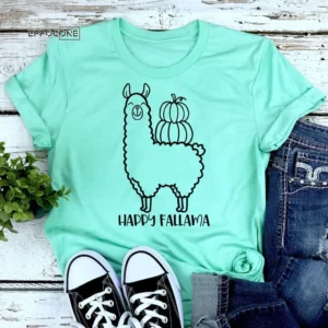 Happy Fallama Fall T-Shirt