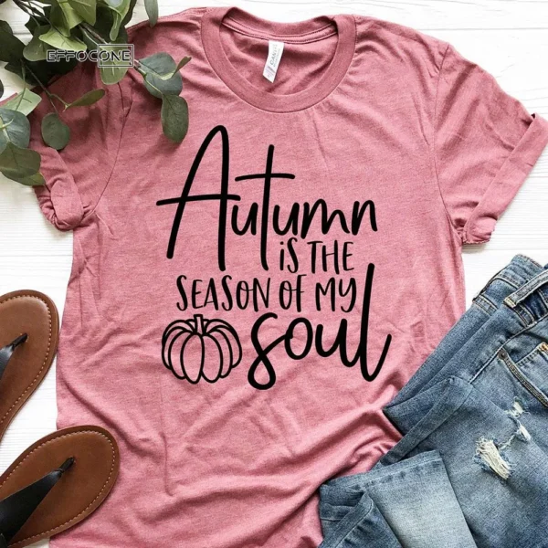 Autumn is the Season of my Soul Fall T-Shirt