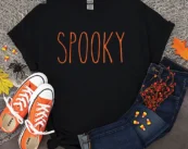SPOOKY HALLOWEEN Horror Movie Character Scary T-shirt