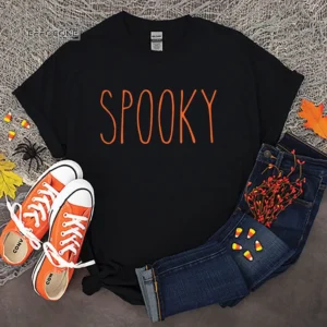 SPOOKY HALLOWEEN Horror Movie Character Scary T-shirt
