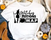 Witches and Potions Wap Halloween T-Shirt