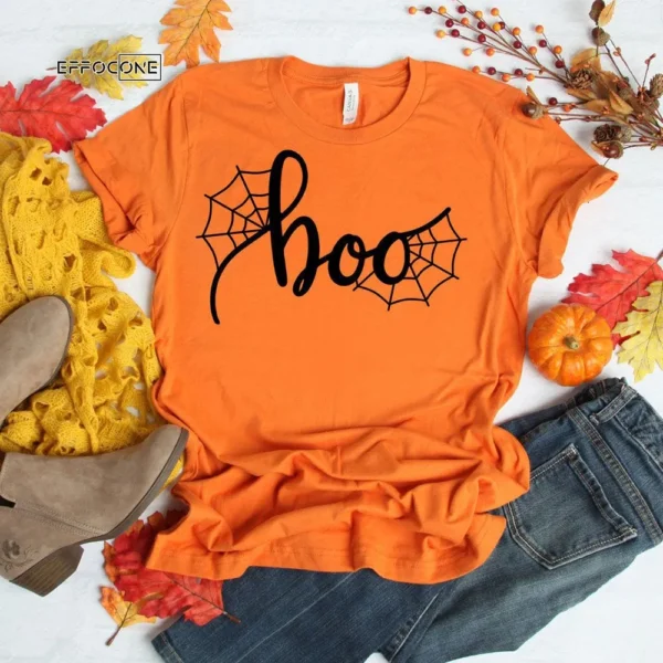 Boo Happy Halloween T-Shirt