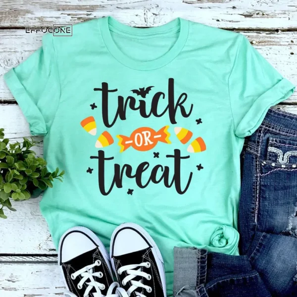 Trick or Treat Shirt Happy Halloween T-Shirt